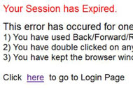 facebook session expired problem